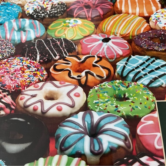 Cobble Hill Doughnut 1000 Pc Puzzle - Picture 4 of 9